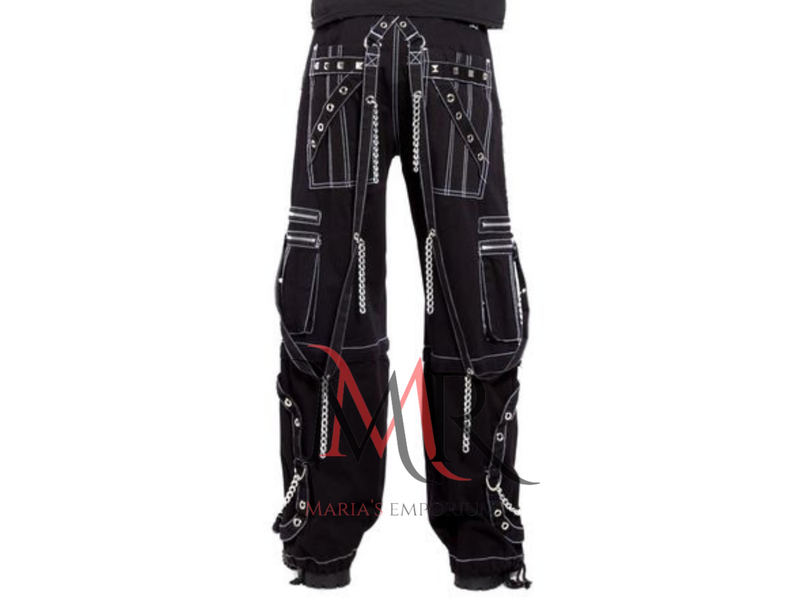 Amazon.com: HeiBai Xiong Women Rock Goth Jeans Hip Hop Punk