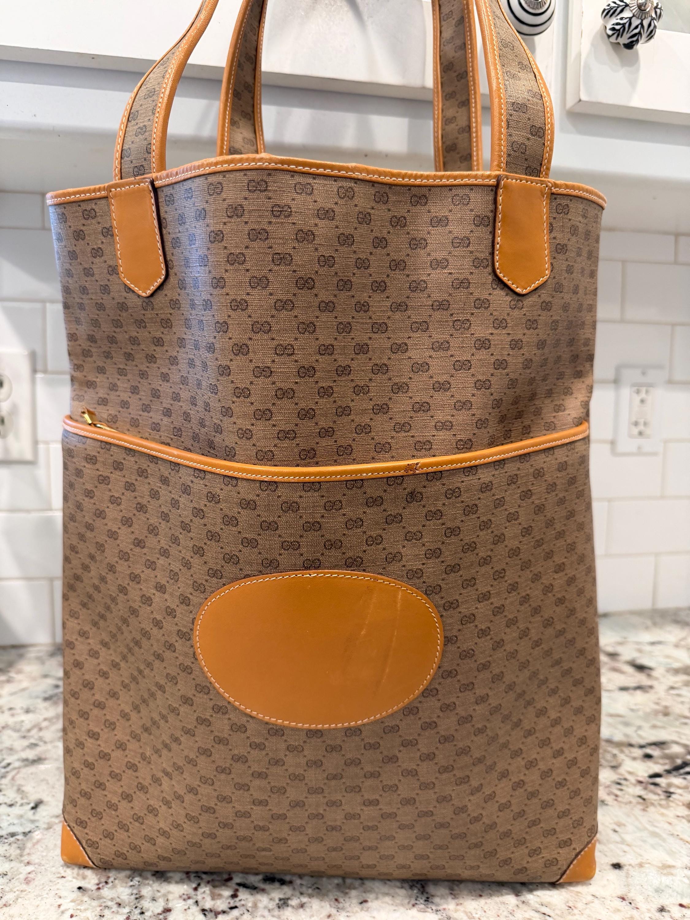 Gucci Monogram Tote - Etsy