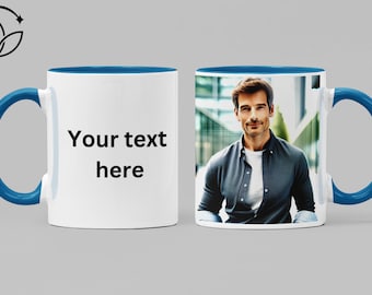 Custom AI Art Coffee Mug – Personalized Ceramic Tech Design