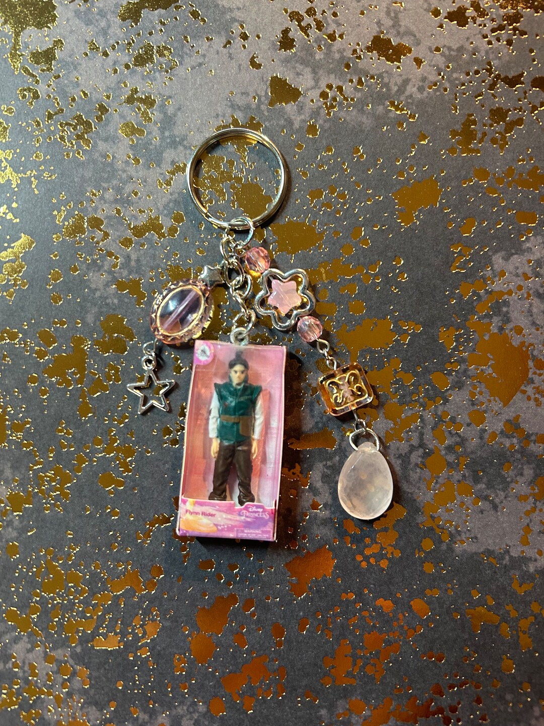 Flynn Rider Key Chain Handmade Disney Tangled Flynn Ryder Keychain - Etsy