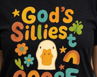 Grappige christelijke png voor vrouwen, jongerengroep, png, Faith Apparel, Gods Silliest Goose