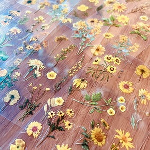 Chrysanthemen Blumen Aufkleber/Sticker selbstklebend (Garten/Deko/Hochzeit/Geschenke/Rosen)
