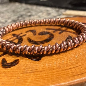 Double Twist Tensor Ring/Bracelet, Varying size and Cubit- 333MHz + Viking cubit(Brazed 12 gauge)