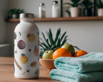 Pacchetto di motivi per la cucina mediterranea, motivi di cibo ad acquerello senza soluzione di continuità, pacchetto di carta digitale, decorazioni murali per la cucina