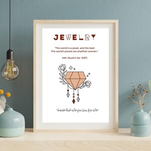 Beauty in Her Iman | Muslim Woman Quote Printable