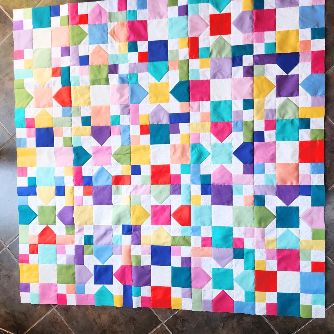 Fat Quarter Scrap Quilt Pattern | Beginner Friendly PDF - Etsy