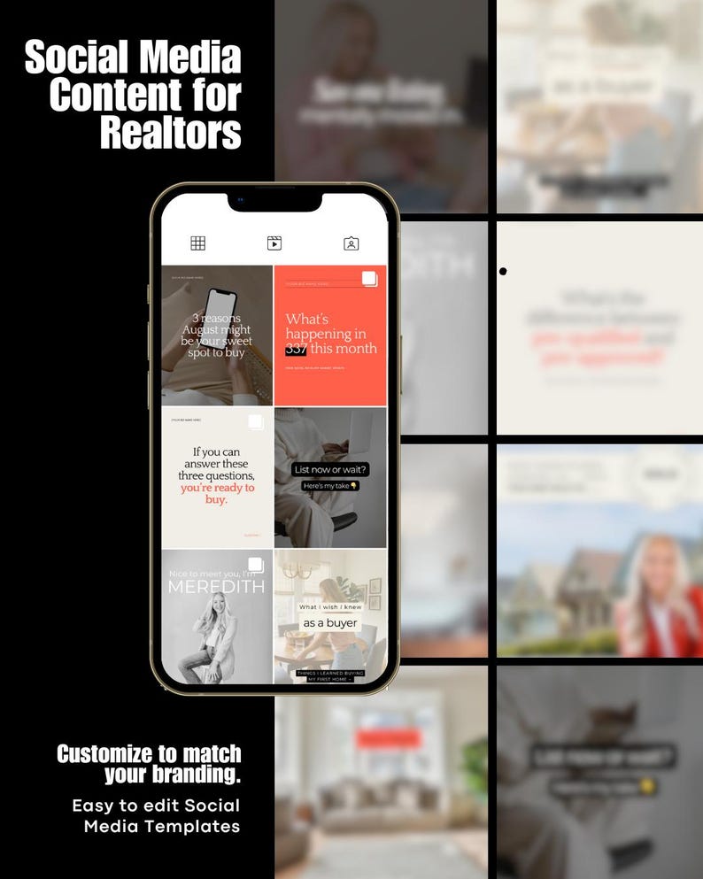 30-day Real Estate Social Media Content Calendar for August | Captions ...