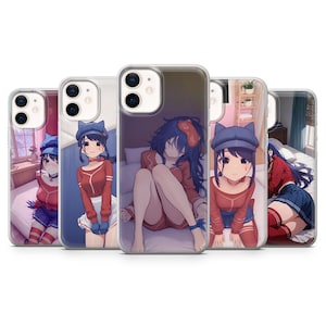 Anime Girl Phone Case MiSide Cover for iPhone 16, 15Plus, 14, 13, 12, Samsung S24Ultra, S23FE, S22, A15, A14, Pixel 9Pro XL, 8A, 8Pro, 7A