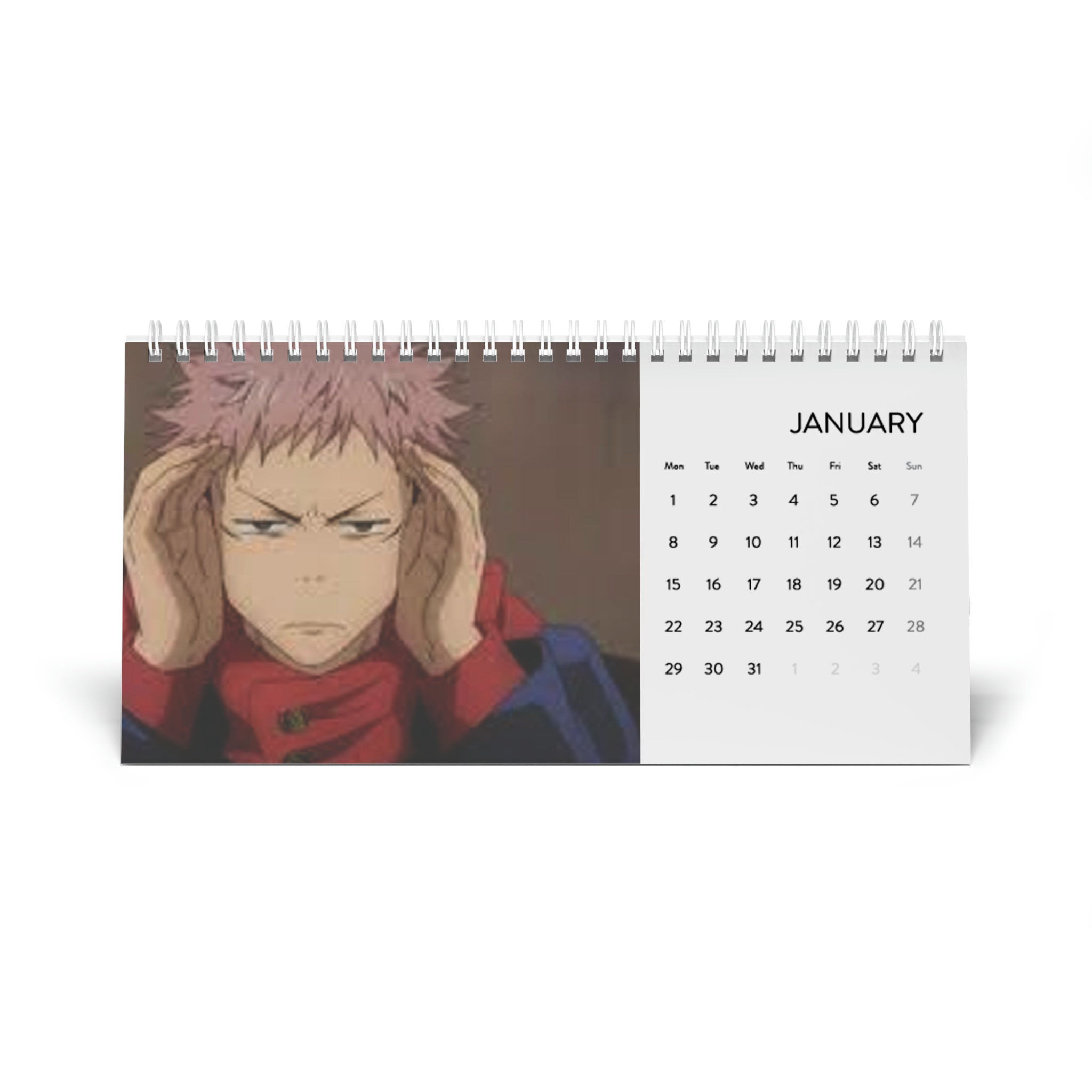 Jujutsu Satoru Calendar, Desk Calendar 2024 sold by Shifting Blaire