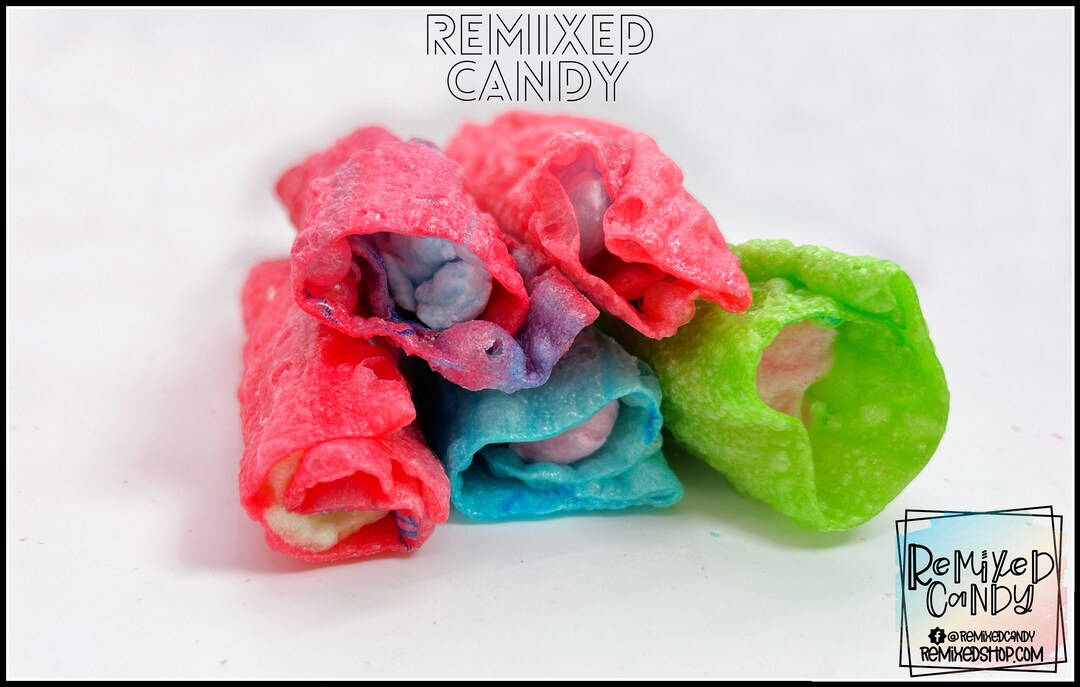 Freeze Dried Cotton Candy Fruit Roll Ups Freeze Dried Fruit Roll Ups