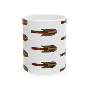 Vintage Harley Davidson Logo Coffee Mug , 11oz & 15oz Cup , Motorcycle Enthusiast , Fathers Collectors Drinkware Ceramic , Biker Club Member