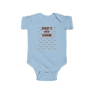 Body niemowlęce Mustang Pit Crew Dad's, Body niemowlęce, Prezent na baby shower, Romper dla noworodka, Body dla malucha, Koszulka z motywem samochodowym