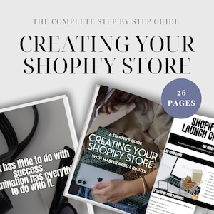 Shopify Website Setup Guide |MRR 2024 |A Starter&#39;s Shopify Set Up Guide |Shopify Business Plan |How To Create Your Shopify Store 2024 |Plr