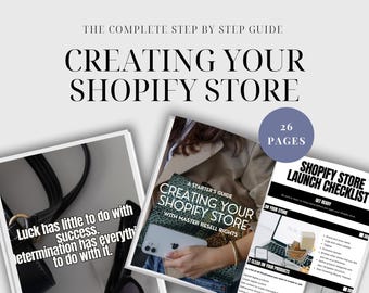 Shopify Store Setup Guide: MRR + PLR Rights (Digital Download)
