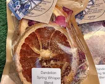 Spring Simmer Pot | Dandelion Floral Herbal | Fresh Home Fragrance | Stovetop Potpourri