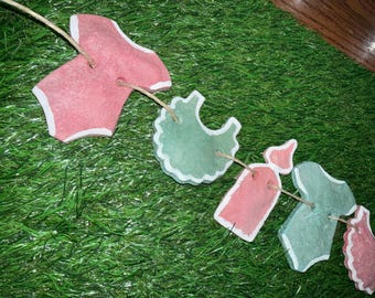 Baby Shower Decor, Handmade Nursery Banner, Gender Reveal Decor