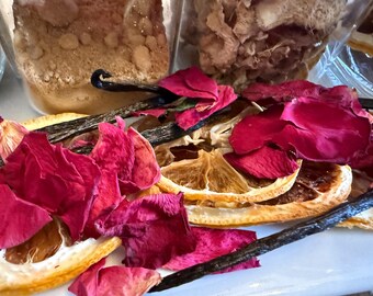 Jasmine Simmer Pot | Floral Simmer Pot Blend | Citrus Botanical Home Fragrance Kit