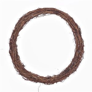 Natural Grapevine Wreath Base 20 / 30 / 40cm DIY Wreath Making Base, Grapevine Large Ring Floristry, Christmas Autumn Wreath Making FREE P&P