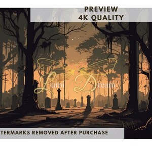 Lofi Historic Graveyard, Vtuber Background, Twitch Virtual Background ...