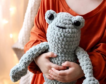 Dumpling The Frog Crochet Pattern
