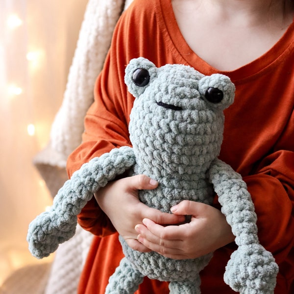 Dumpling The Frog Crochet Pattern