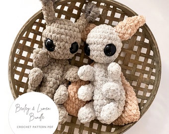 Bexley Bug & Moth Mod Crochet Pattern Bundle