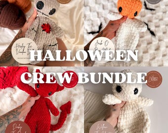 Halloween Crew Crochet Pattern Bundle