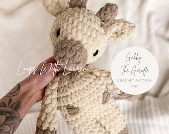 Gabby The Giraffe Crochet Pattern PDF