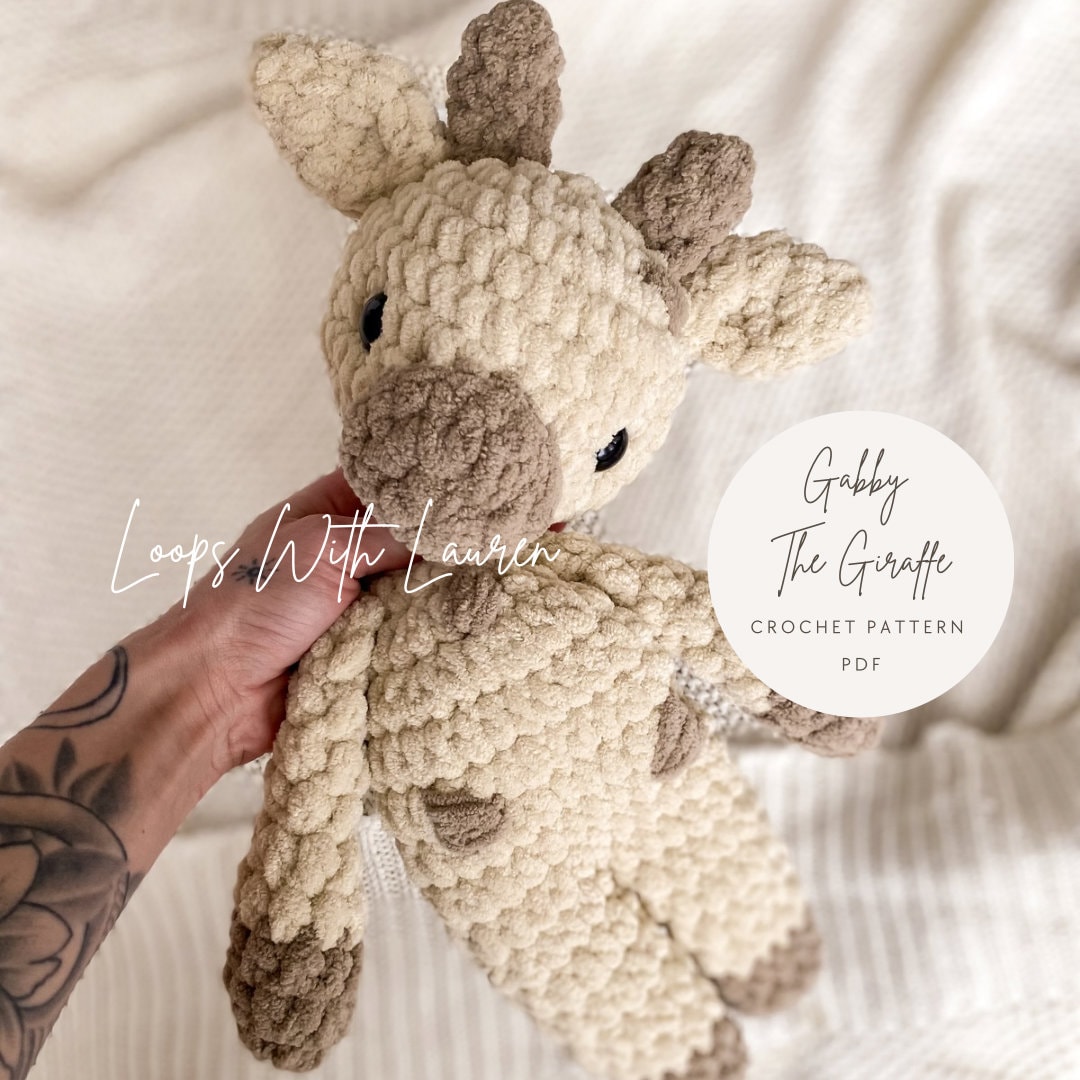 38 Giraffe Crochet Patterns for Amigurumi, Hats, Appliques, and Plush Designs 4 Gabby The Giraffe