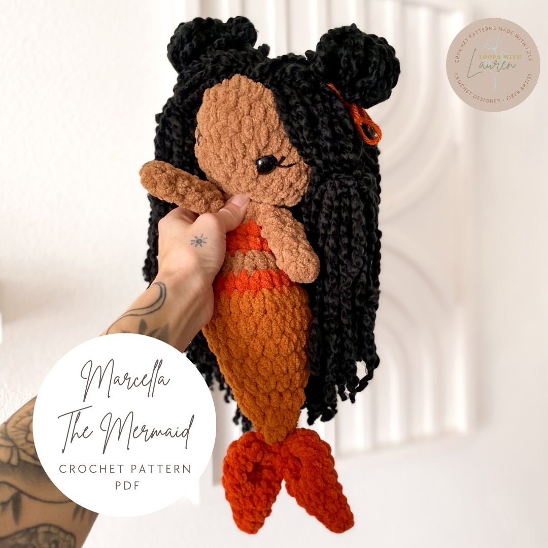 Marcella The Mermaid Crochet Pattern PDF