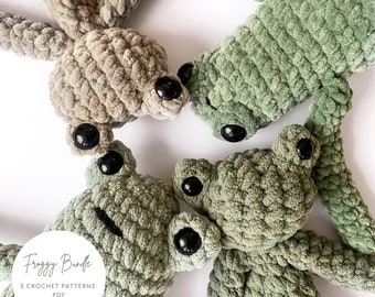 Froggy Bundle - Crochet Pattern Bundle PDF