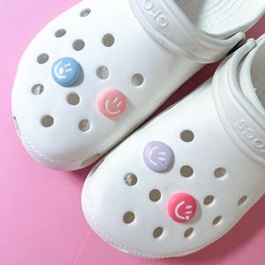 Smiley Face Shoe Charm