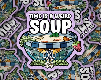 Critical Role Sticker: Time is a Weird Soup, FCG Chibi Decal