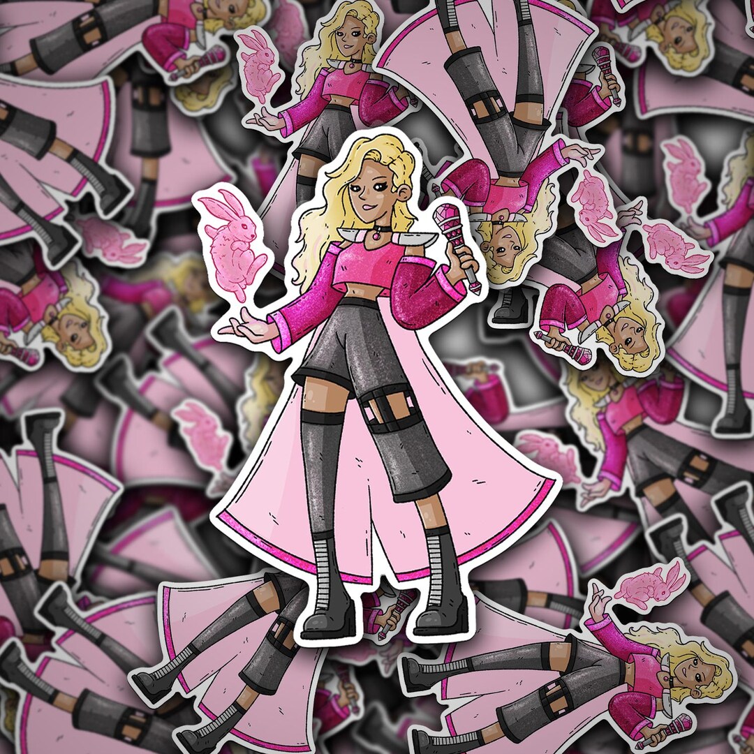 Warlock Sticker Warlock D&D Sticker, Original Character Pop Idol Warlock, Fantasy RPG ...