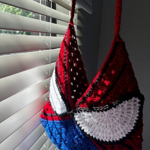 Sac fourre-tout Spiderman au crochet