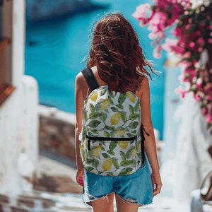 Lemon Backpack Etsy