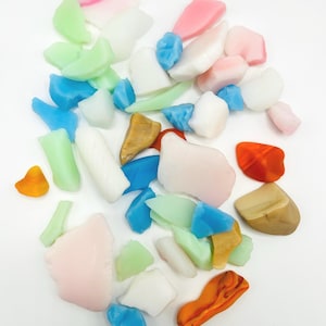 Sherbet Mix Medium Beach Glass