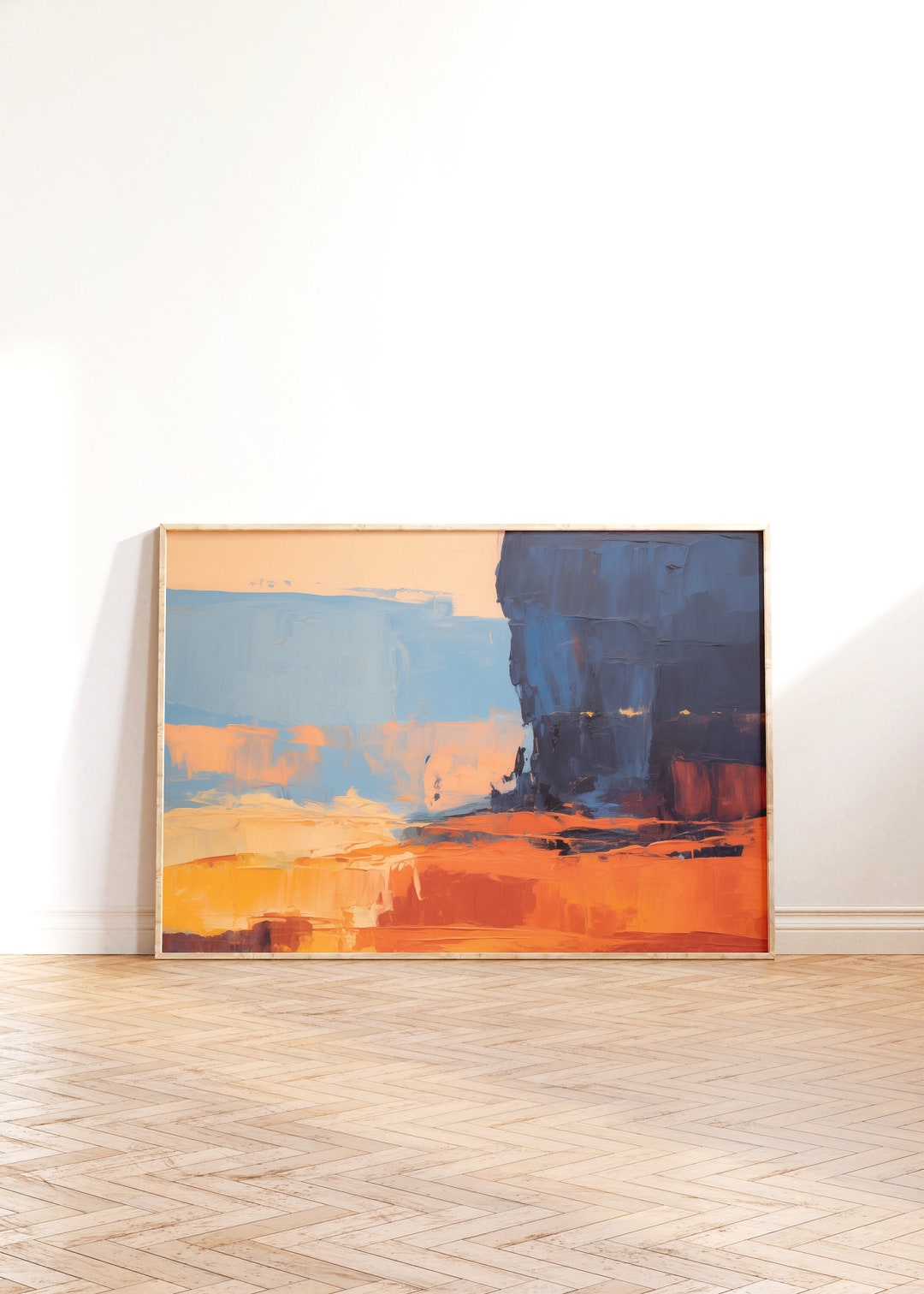 Beautiful view of Landscape Art With Canyons For Sale