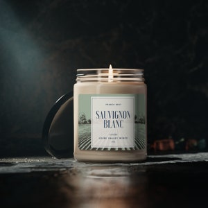 Sauvignon Blanc in the air, Candle Sauvignon Blanc, Green Apple