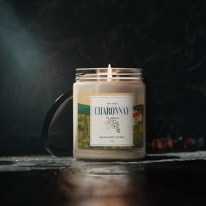 Chardonnay is in the air, Candle Chardonnay, Fresh Cotton