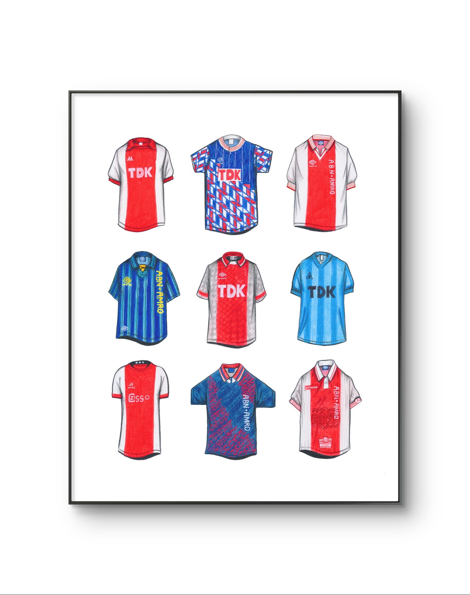 Ajax soccer jersey - Etsy 日本