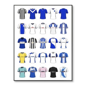 Karren AFC | Beagle Fussball Shirt Poster | Beagle Fussball Poster | Fußball Poster | Fußball Poster | Geburtstag | Weihnachten | Retro Kit