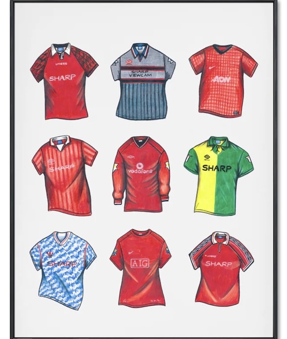 mufc retro shirt