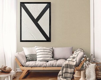 Wall textured art| arte Materica | Abstract art | Arte minimalista | wall art 3D | Plaster art | spackle art | matte art | structure
