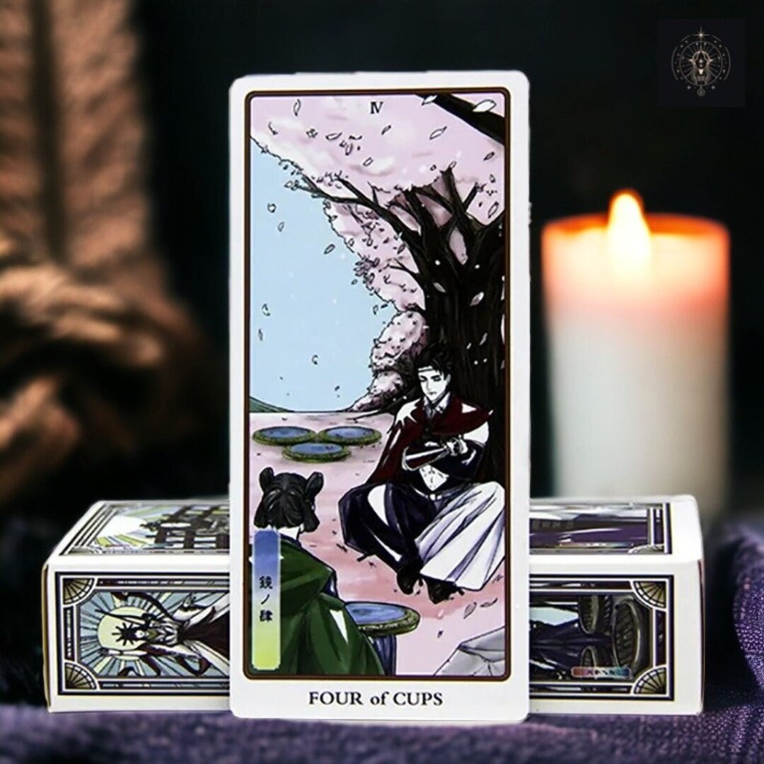 Japanese Tarot Cards Japan Myth Tarot Card Major Arcana Etsy