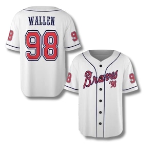 Custom 3D Baseball Jersey: Red & Navy Vintage Team Style