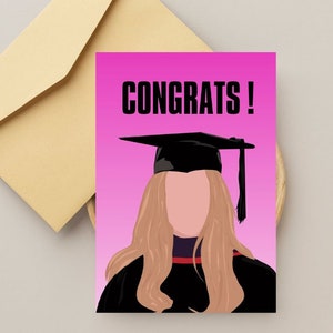 Elle Woods Graduation Card Legally Blond Card For Friend Print at home Congratulations Card For Graduate For Daughter For Sister Sorority