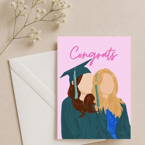 Gossip Girl Graduation Card: Blair & Serena Fan Gift
