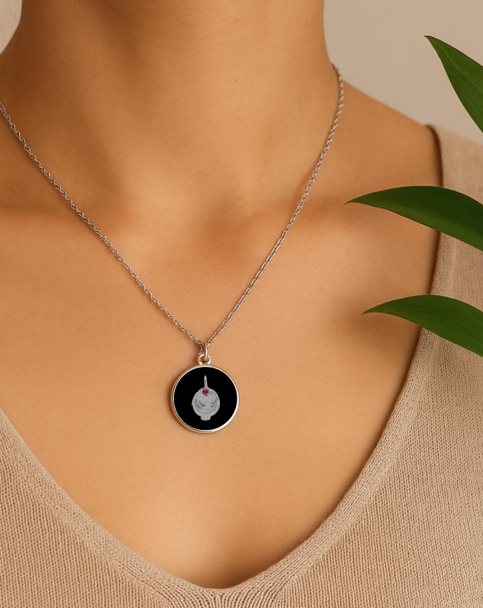 The Vampire Diaries Elena Gilbert Necklace in Silver Plated The Vampire Diaries Elena Gilbert Necklace in Silver Plated