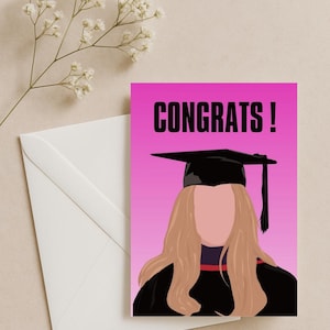 Elle Woods Graduation Card: Legally Blonde Congratulations Card